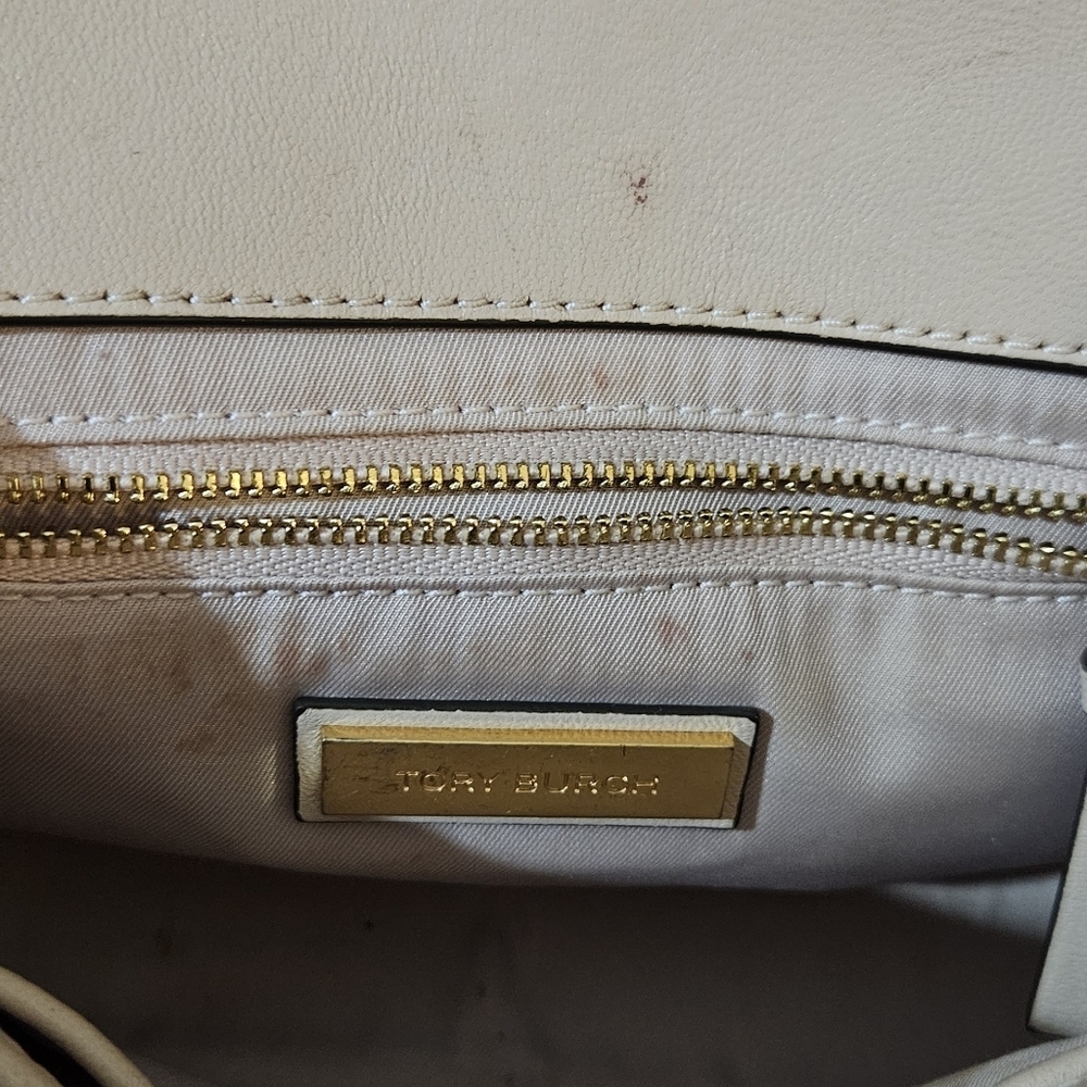Tory Burch Elegant Fleming Blush Pink Quilted Shoulder Bag - Picture 8 of 13